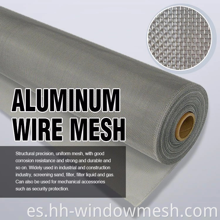 Marco de aluminio Mosquito Neting Fleta Puerta Puerta de aleación de aleación de aluminio